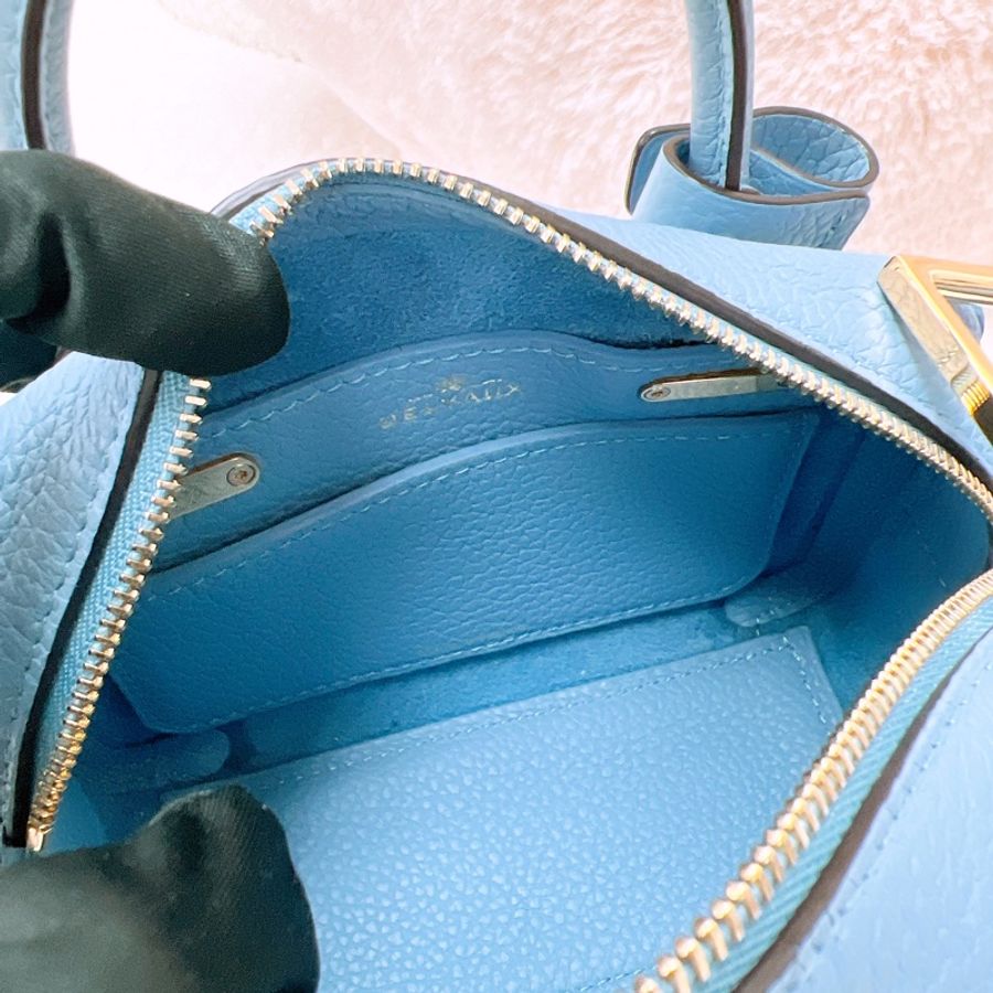 Delvaux coolbox nano 藍色-12