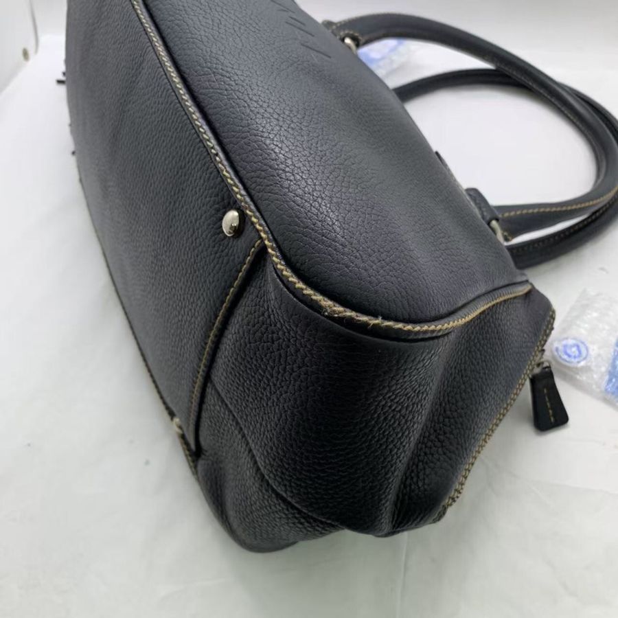 二手Chanel香奈兒流蘇外縫線手提包流蘇餃子包腋下包保齡球包,標清晰,鐳射 8 開-10