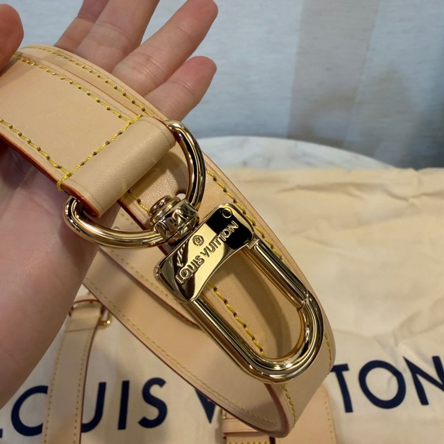 LV 原花金釦Keepall 50手提斜背旅行袋M41416-29