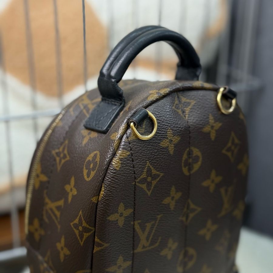 (保留中)(台灣購證🇹🇼全配)Lv mini 後背包 小書包 新款拉鍊 ✨最新晶片款-6
