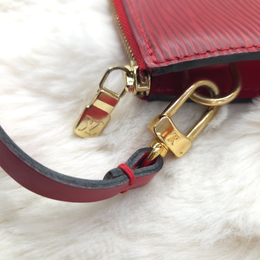 Louis Vuitton EPI 水波紋 麻將包 手拿包-7