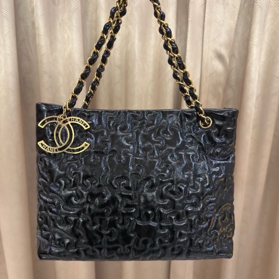 CHANEL 拼圖包-10