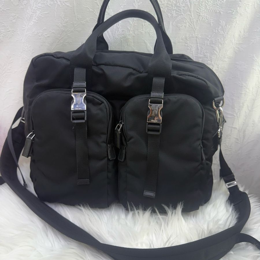 Prada Business Laptop Bag-0