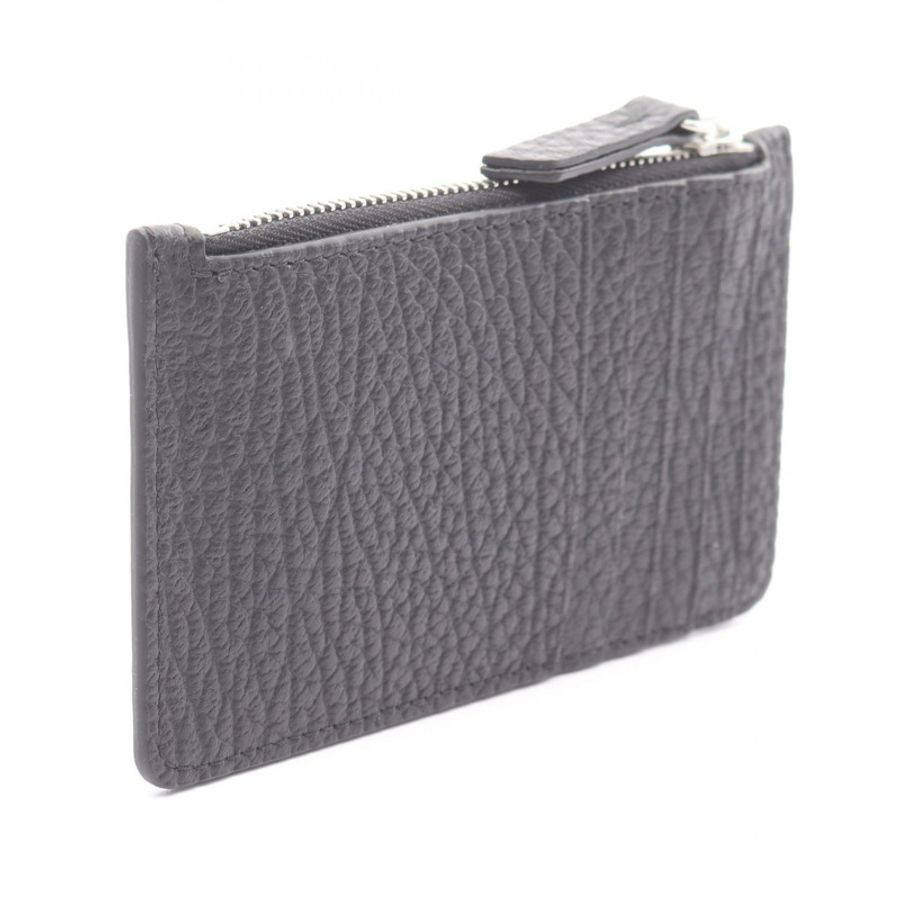 Maison Margiela 零錢包 S56UI0143P4455T8013 皮革 黑色 全新 男女通用-1