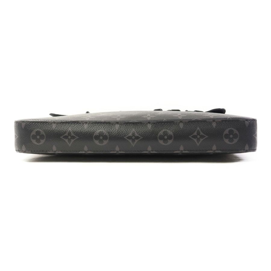 LOUIS VUITTON Monogram Eclipse Pochette Steamer手拿包-3