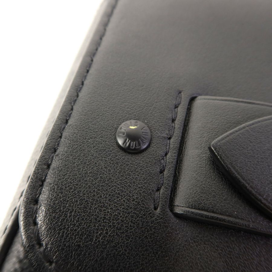 LOUIS VUITTON Monogram Eclipse Pochette Steamer手拿包-9