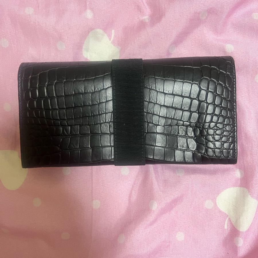 Salvatore Ferragamo黑色長夾-1