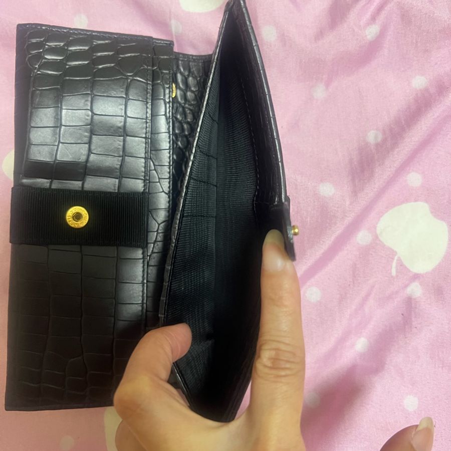 Salvatore Ferragamo黑色長夾-14