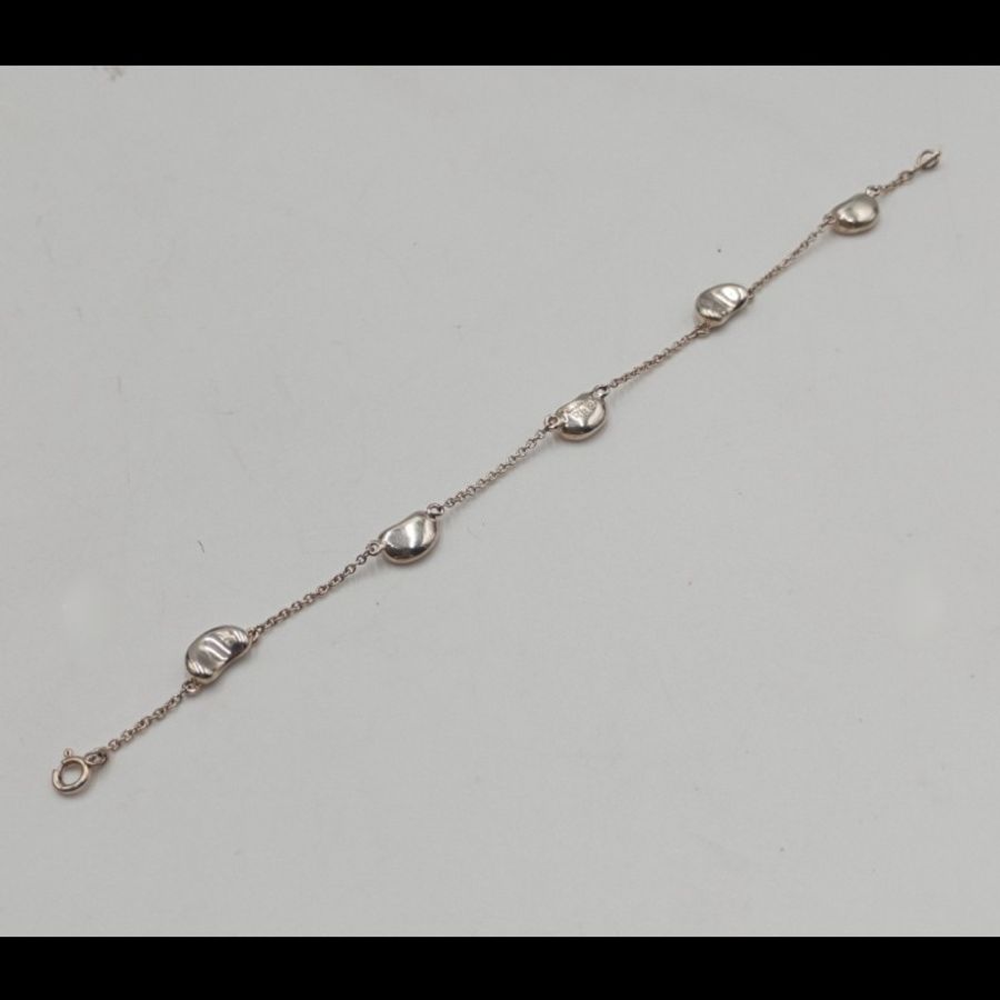 Tiffany&Co 5顆相思豆Bean手鍊-1