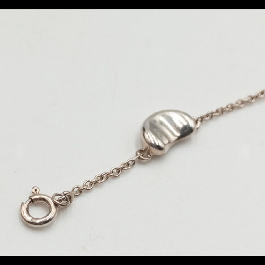 Tiffany&Co 5顆相思豆Bean手鍊-12