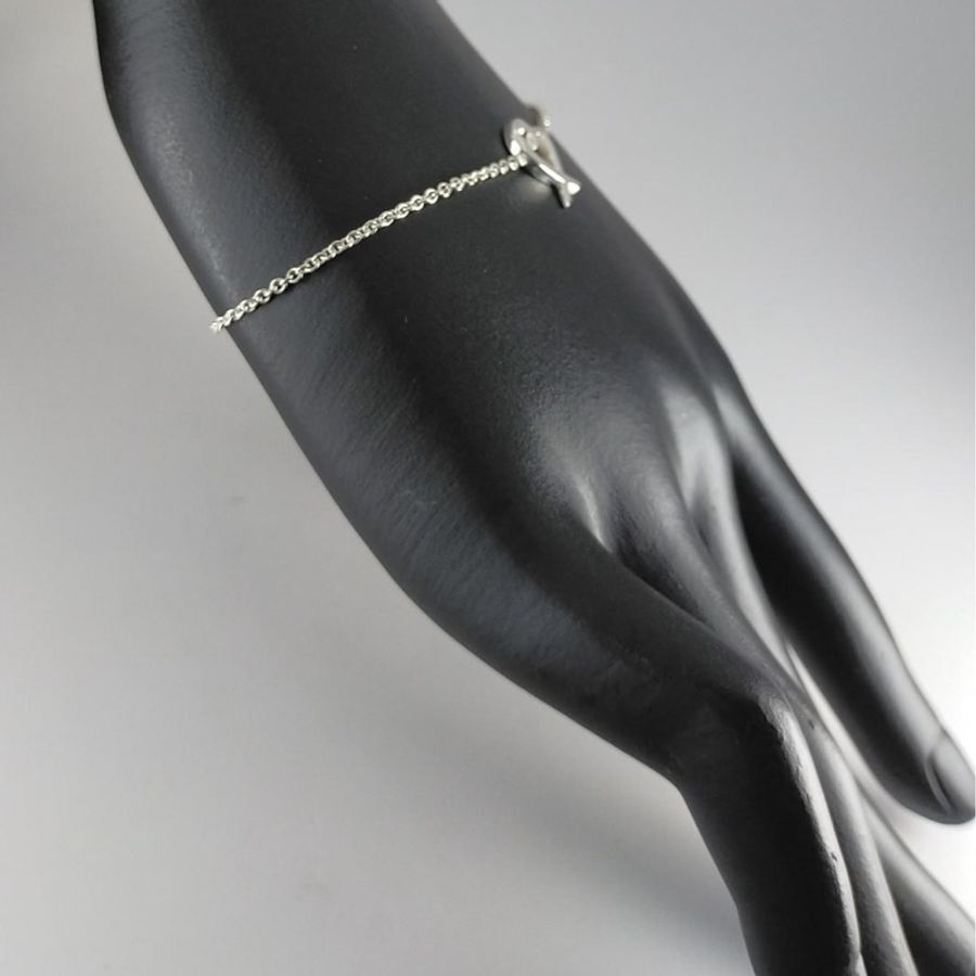 🌷 Tiffany&Co. 愛心手鍊 ｜經典花紋✦fufu style 精品✦ 氣質款｜-6