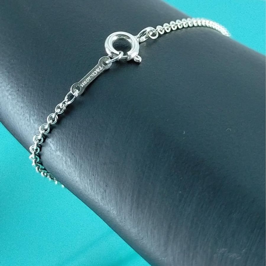 🌷 Tiffany&Co. 愛心手鍊 ｜經典花紋✦fufu style 精品✦ 氣質款｜-7