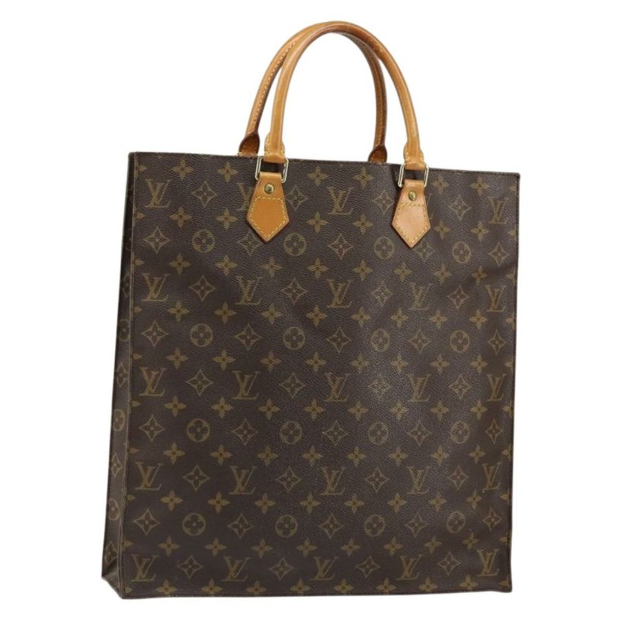 【日本直送】路易威登 Monogram Sac Plat 手提包 M51140 LV 正品 148111-0