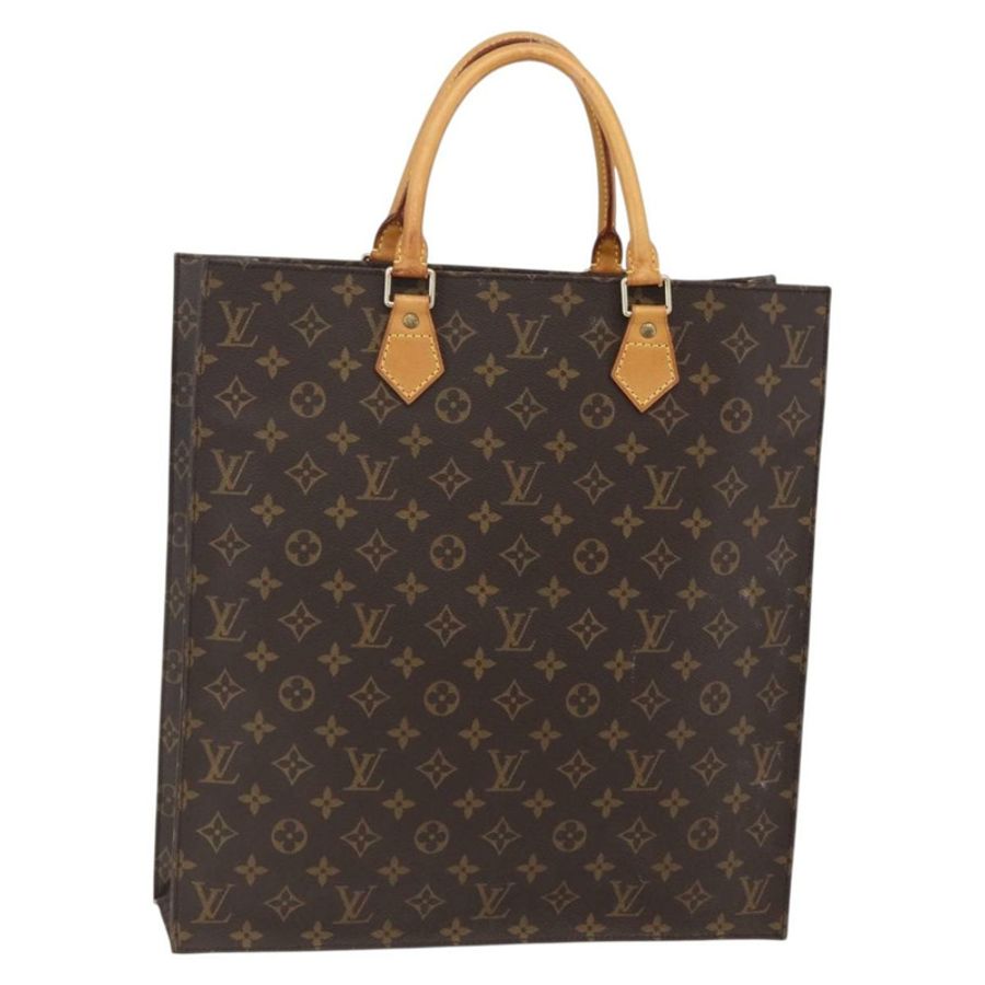 【日本直送】路易威登 Monogram Sac Plat 手提包 M51140 LV 正品 150436-0