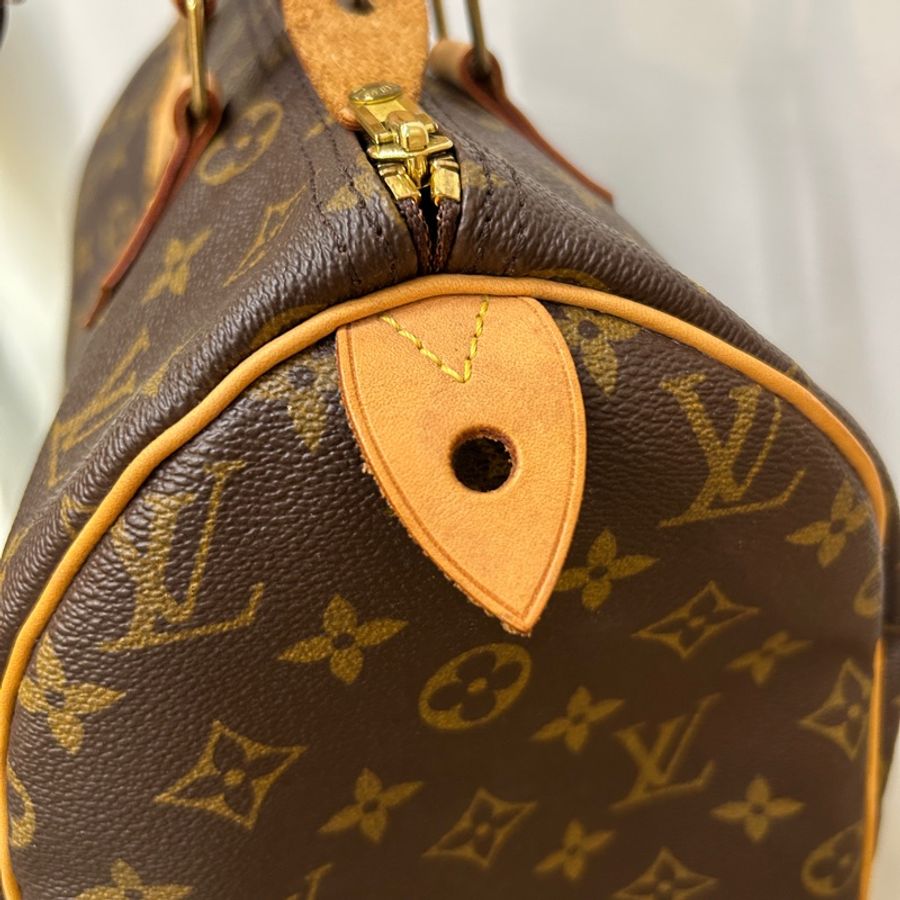 LV 原花speedy30手提波士頓包-16