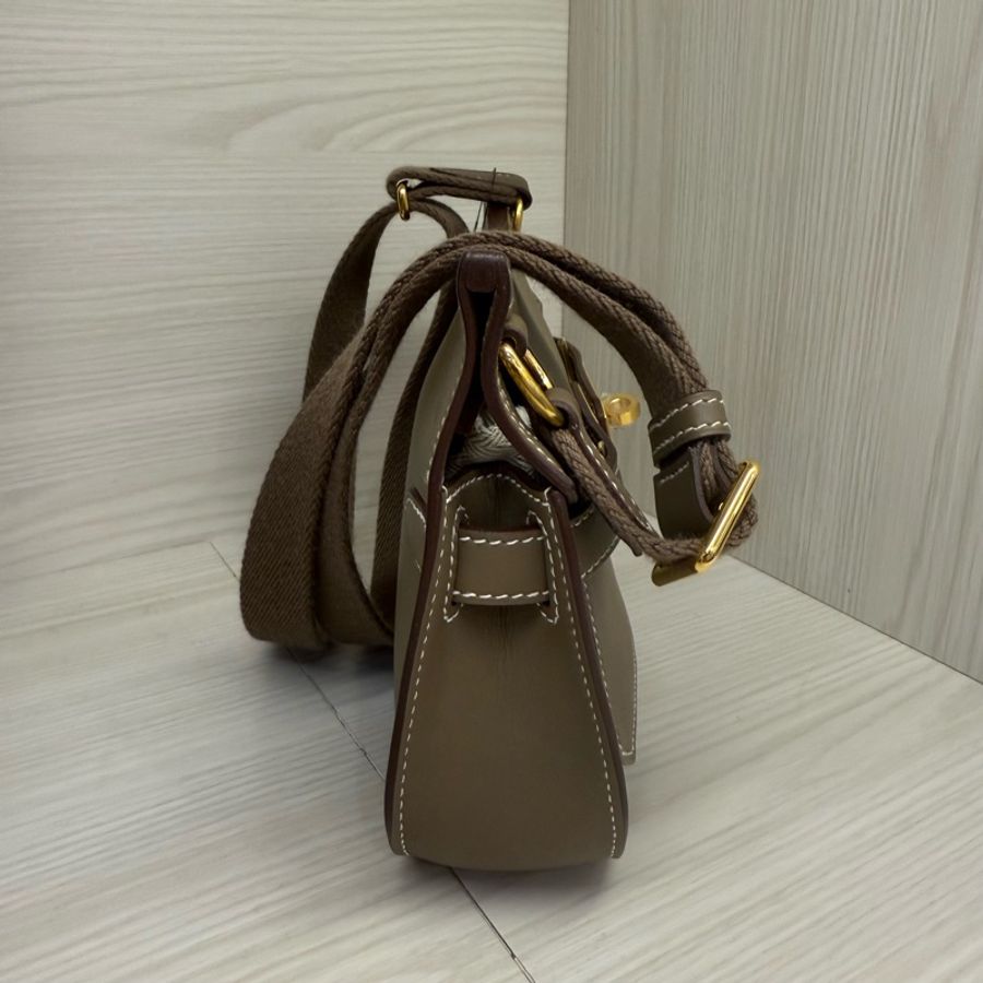 HERMES MINI JYPSIERE大象灰金釦 U刻-2