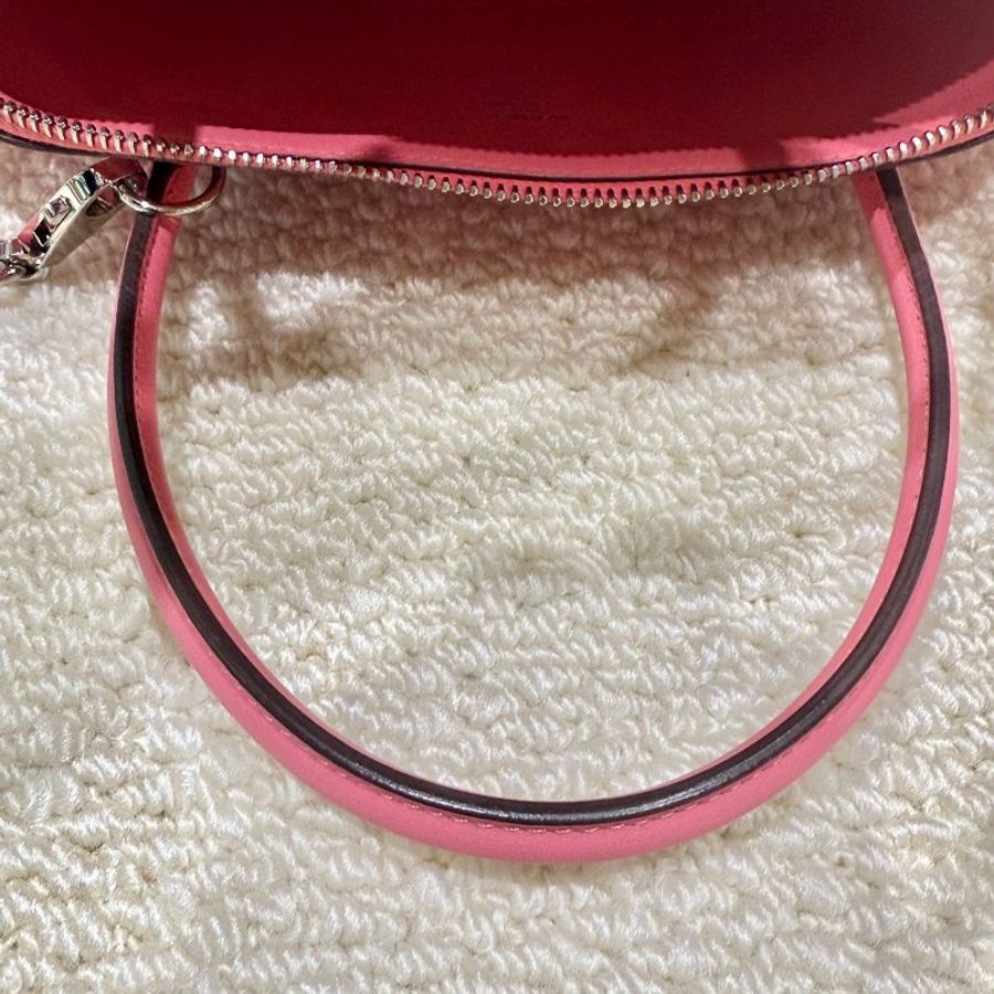 HERMES - 杜鵑粉8W Swift 銀釦 Bolide╻27cm-2