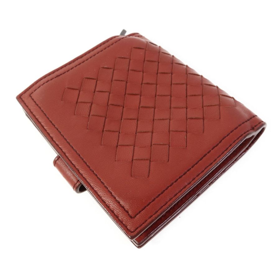 BOTTEGA VENETA 牛皮皮革Bifold Wallet錢包-3