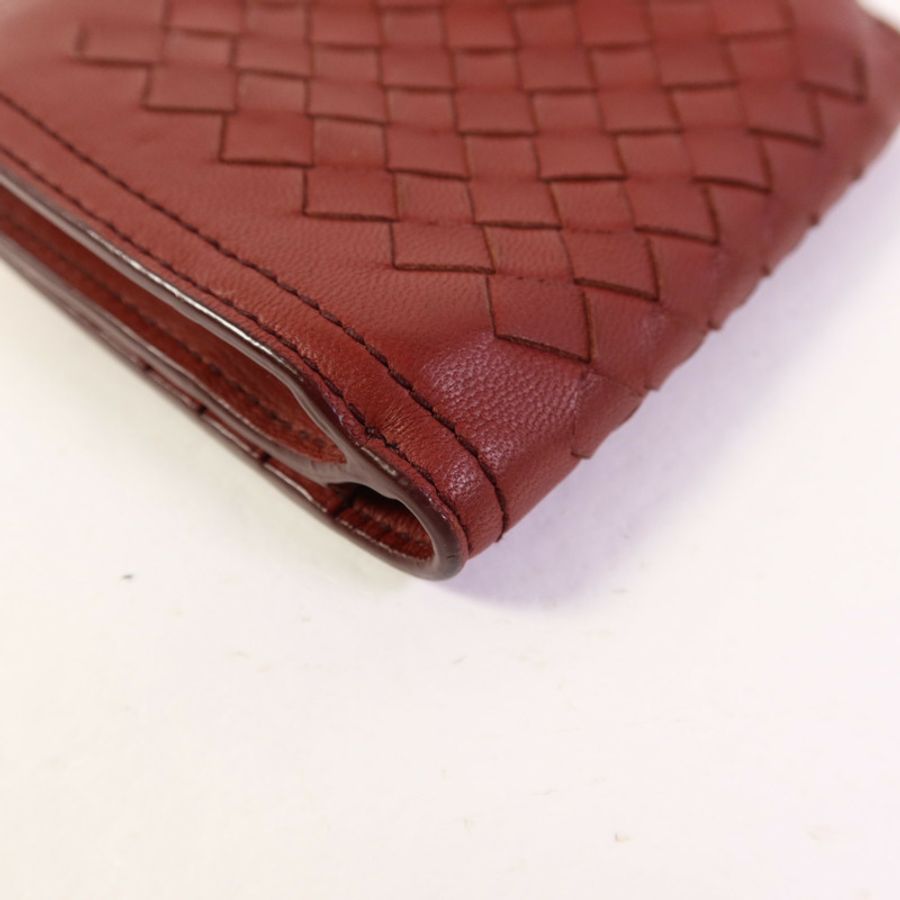 BOTTEGA VENETA 牛皮皮革Bifold Wallet錢包-14