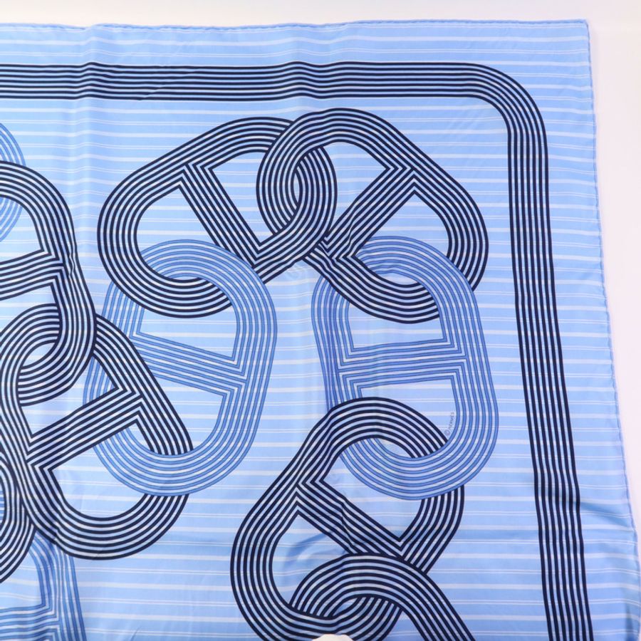 HERMES 絲質Scarf 90X90絲巾-3