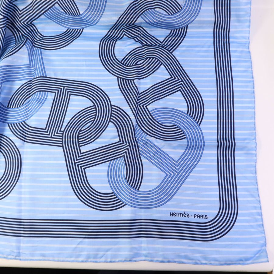 HERMES 絲質Scarf 90X90絲巾-4