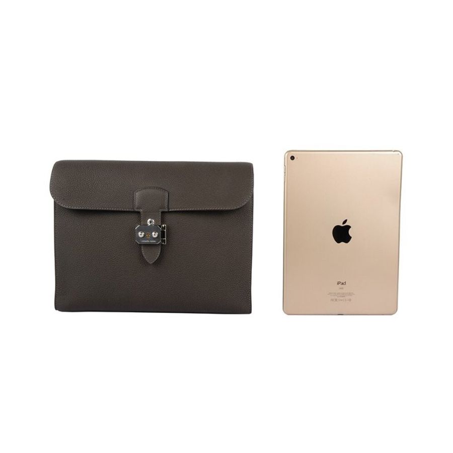 Hermes Sac A Depeches 29 Togo Messenger Bag Ebene H082688CK46-3