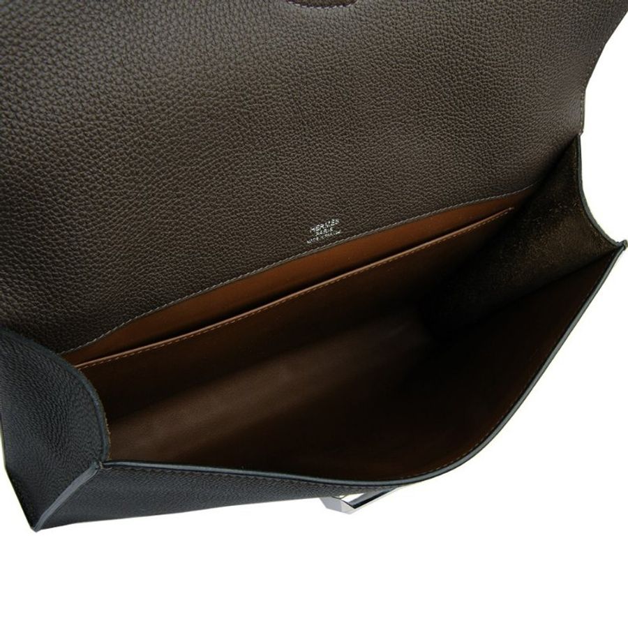 Hermes Sac A Depeches 29 Togo Messenger Bag Ebene H082688CK46-6