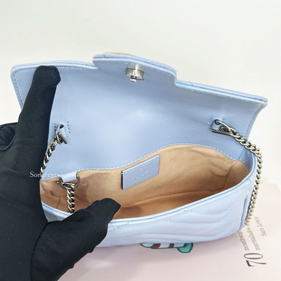 Gucci 迷你 GG Marmont 馬夢 信封包-4