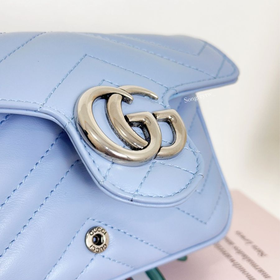 Gucci 迷你 GG Marmont 馬夢 信封包-9