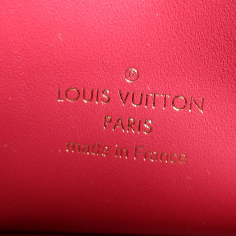 LOUIS VUITTON Monogram Portefeuille Flore金扣鏈帶肩背袋-14