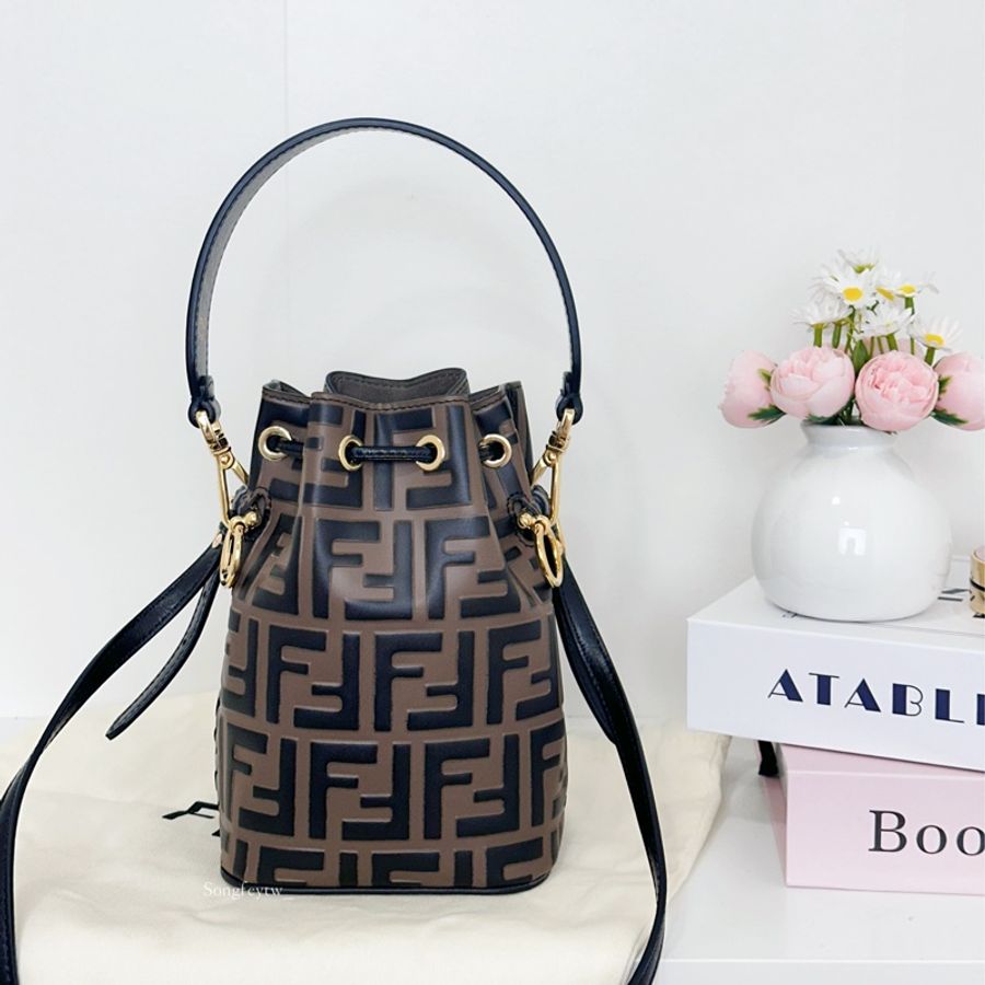 Fendi 經典 老花 水桶包-2