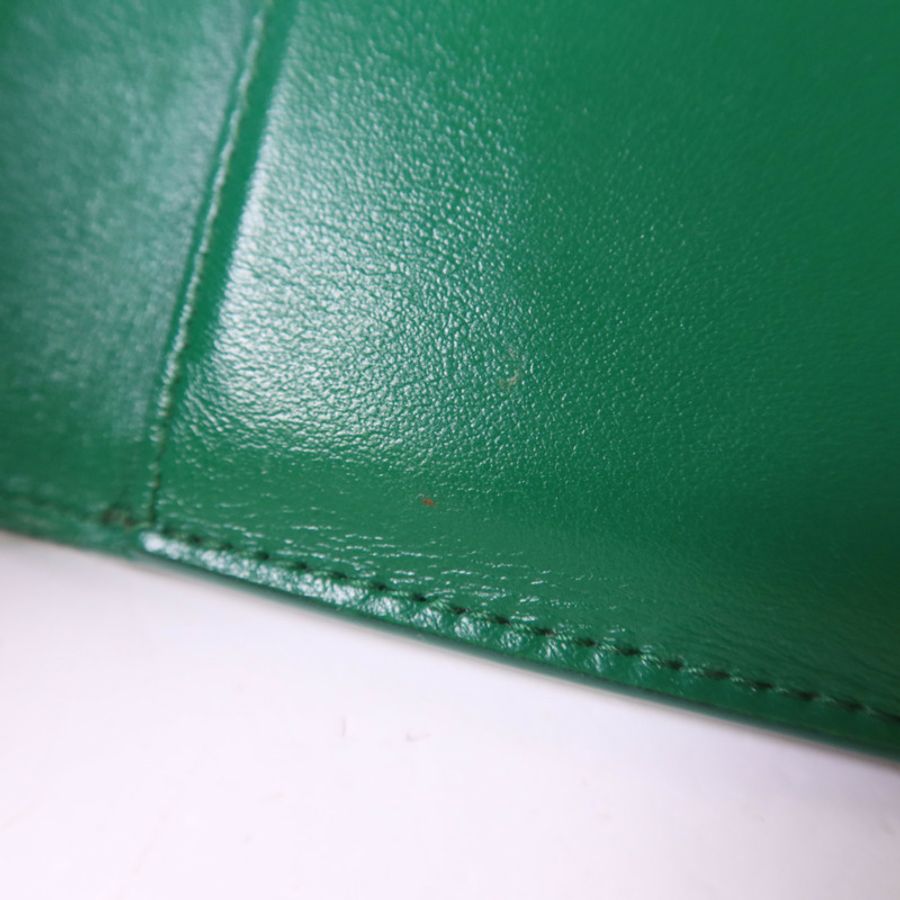 BOTTEGA VENETA 羊皮皮革Cassette Trifold Short Wallet金扣錢包-22