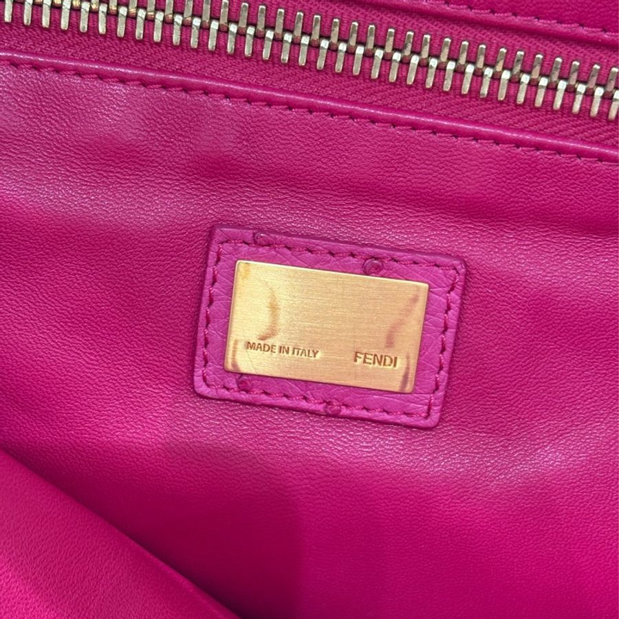 Fendi Peekaboo 極罕有 鴕鳥皮 二手like new❤️🔥-8