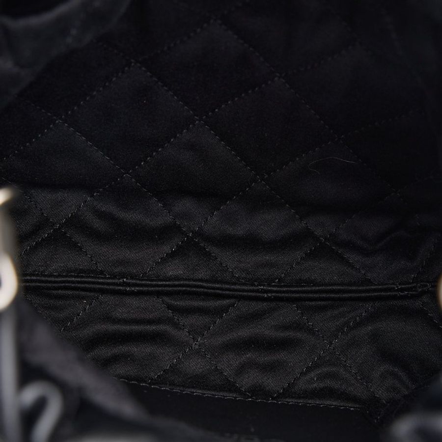 二手 Chanel 22bag mini 黑銀-18