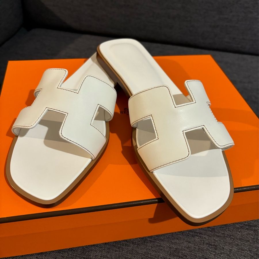 Hermes h經典拖 閒置品-3