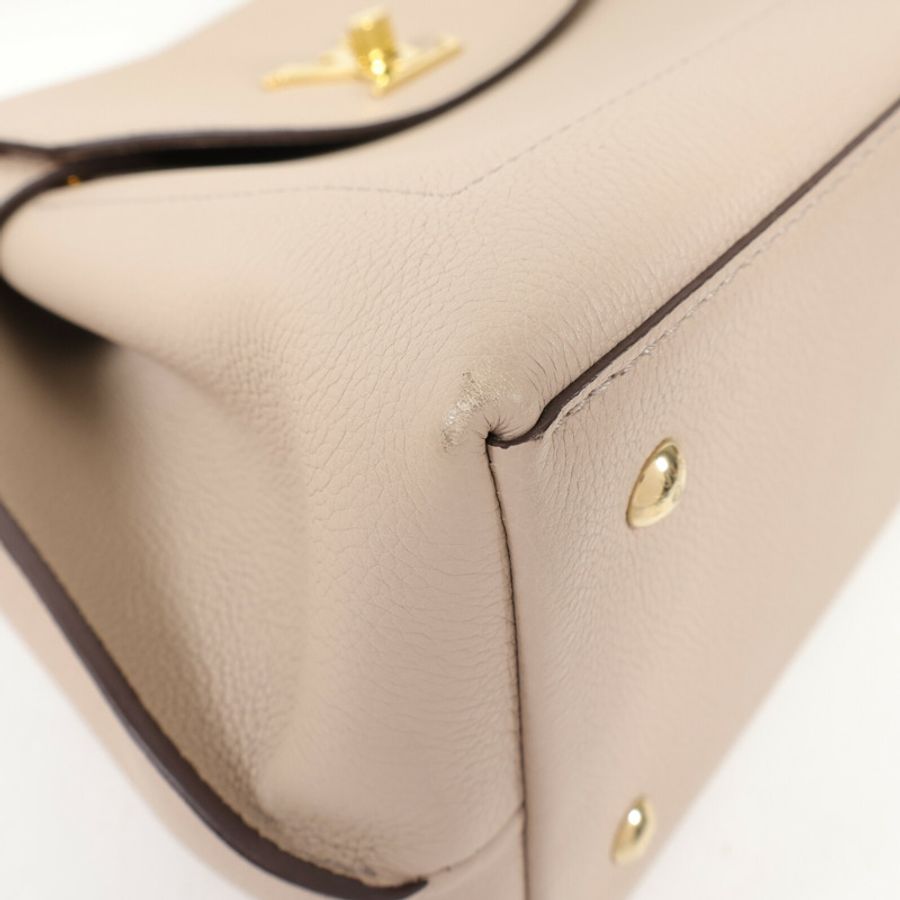 LOUIS VUITTON 【激減優惠】牛皮皮革Lockme Ever金扣手挽肩背兩用袋-13