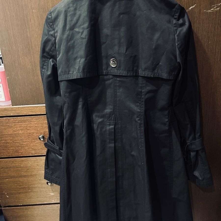 巴寶莉 burberry風衣外套藍標-7