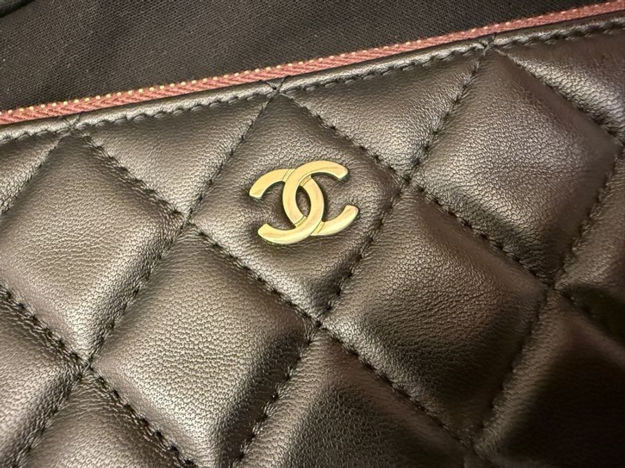 Chanel pouch clutch 經典黑色手拿包-1