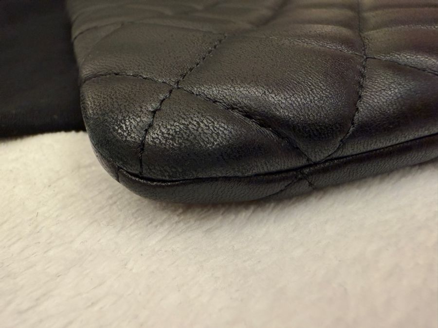 Chanel pouch clutch 經典黑色手拿包-17