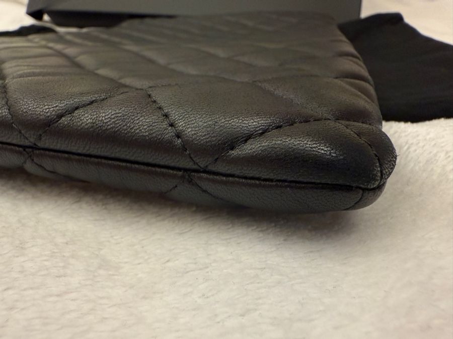Chanel pouch clutch 經典黑色手拿包-18
