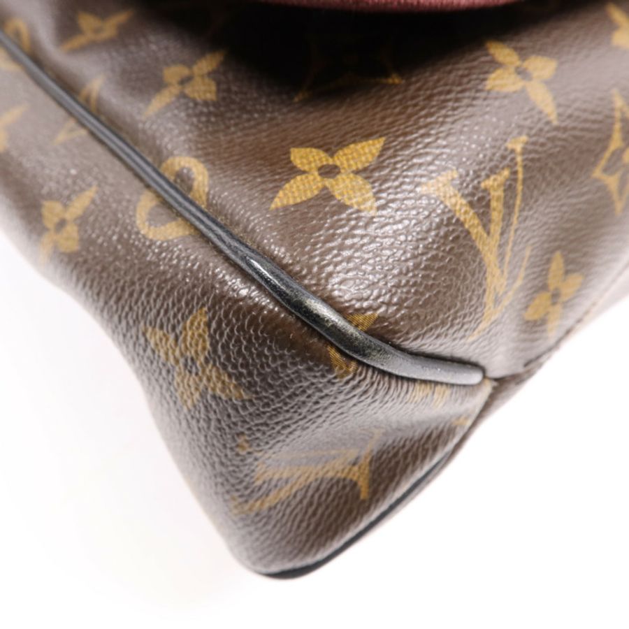 LOUIS VUITTON Monogram Macassar Distrist MM銀扣肩背袋-5