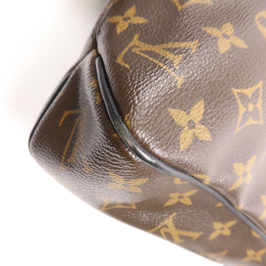 LOUIS VUITTON Monogram Macassar Distrist MM銀扣肩背袋-6