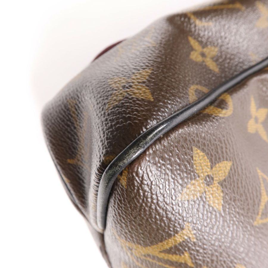 LOUIS VUITTON Monogram Macassar Distrist MM銀扣肩背袋-7
