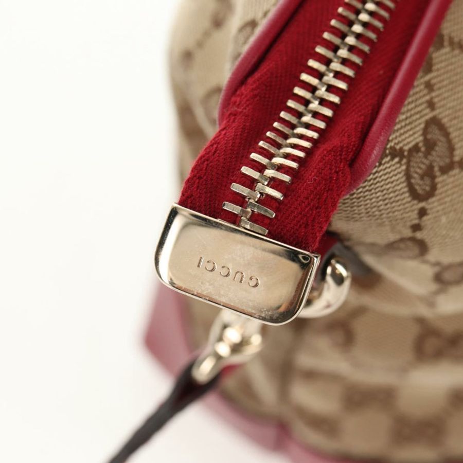 【日本直送】GUCCI GG帆布愛心圖案手提包 2way Beige Red Auth ki5996V-21