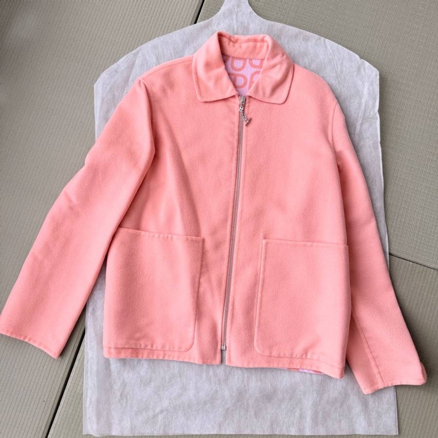 Hermes Cashmere Reversible Jacket-size 36-1