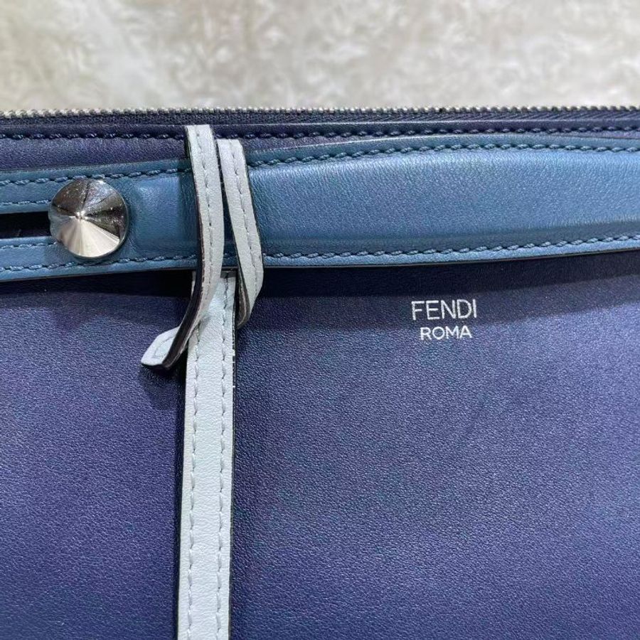 FENDI By the way 銀扣手挽兩用袋-1