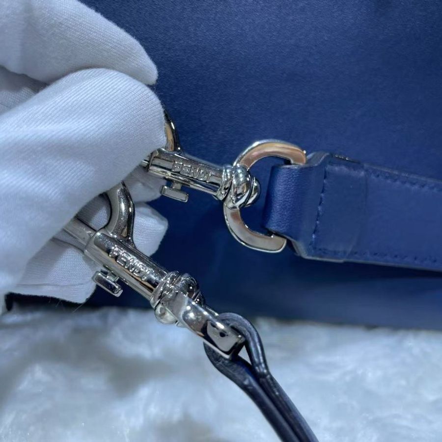 FENDI By the way 銀扣手挽兩用袋-3