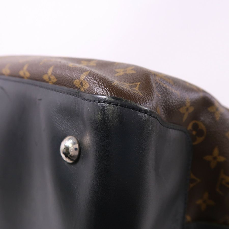 LOUIS VUITTON Monogram Greenwich銀扣手挽肩背兩用袋-9