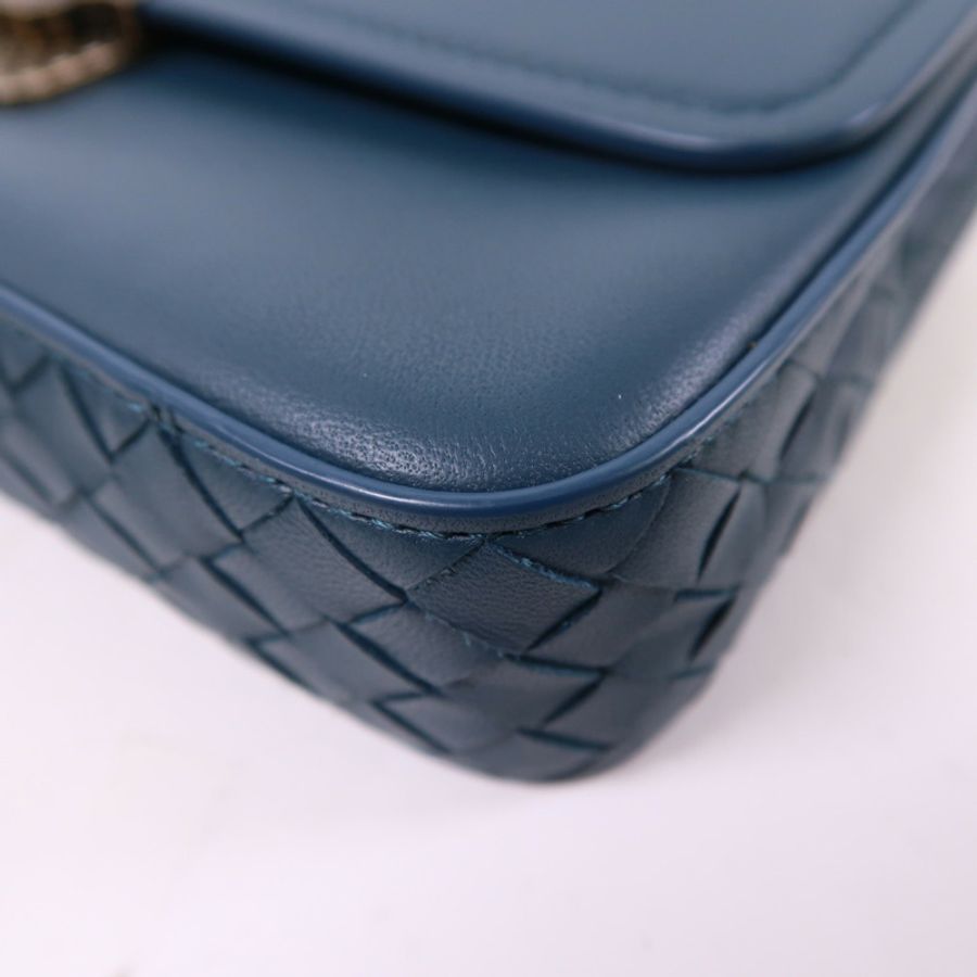 BOTTEGA VENETA 牛皮皮革Chain Shoulder鏈帶肩背袋-11