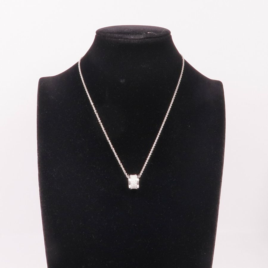 BVLGARI 18K白金B-zero1 Diamond Necklace項鍊-7
